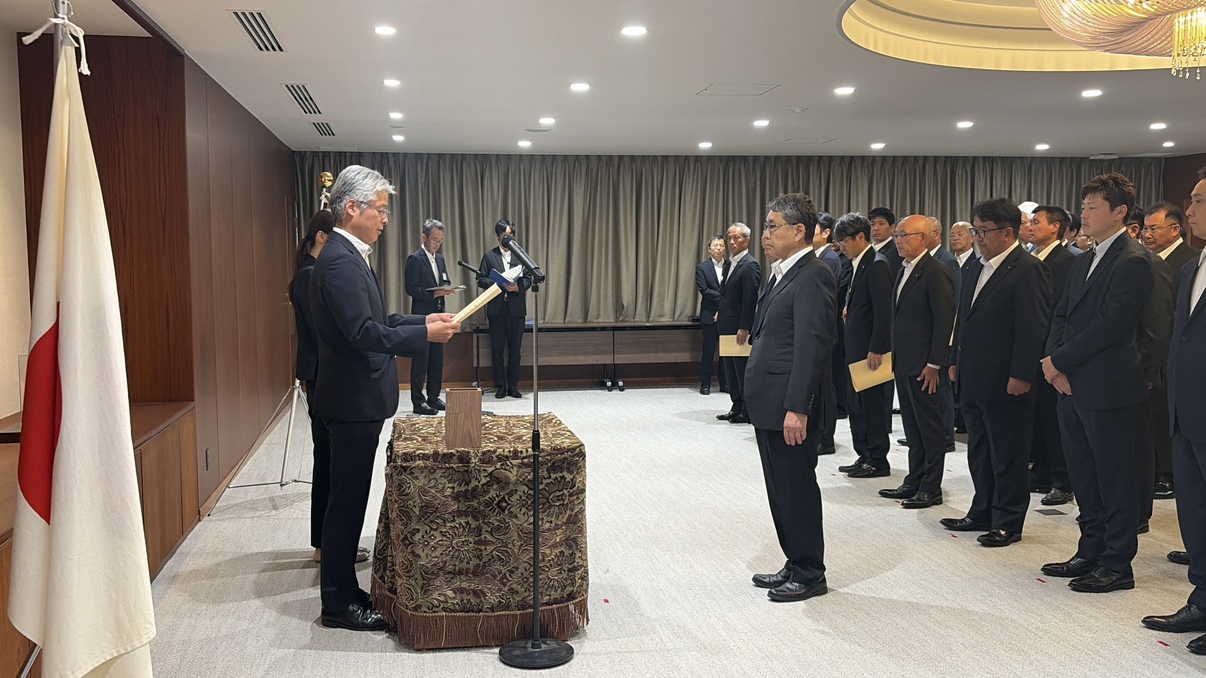 広島県知事表彰　優良建設業者および優秀技術者を受賞しました