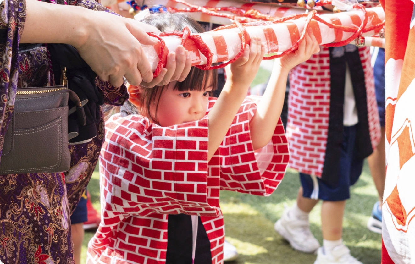 画像：広島東照宮子ども平和みこし行列